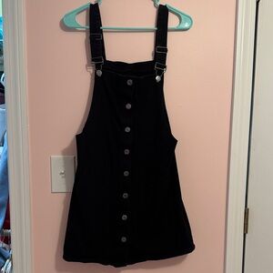 SO Black Overall Dress